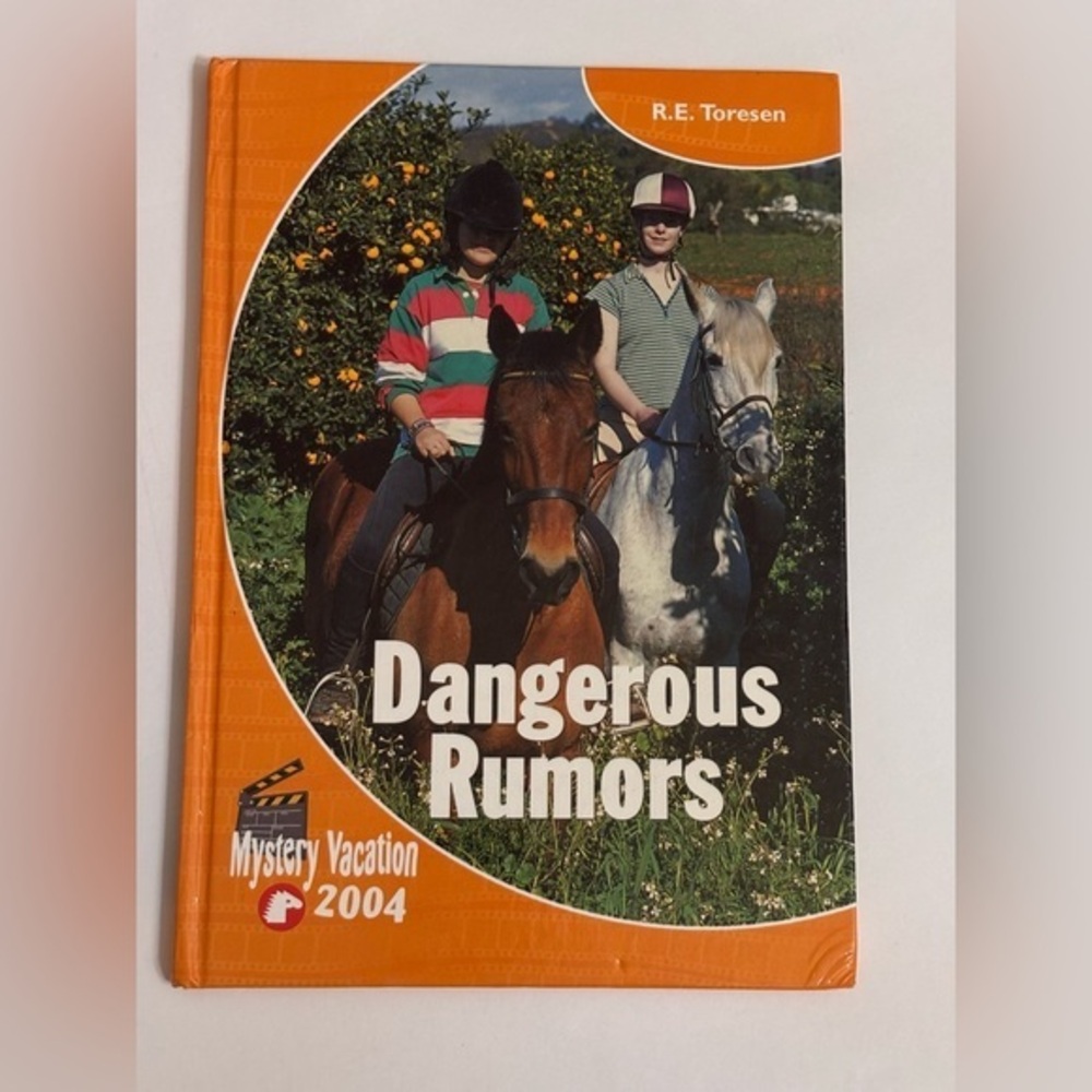 Pony 2004 Mystery Vacation Dangerous Rumors Hardcover Book